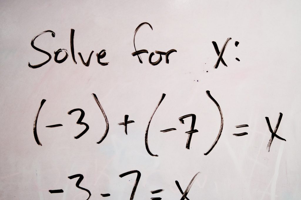 Solve for x. (5 Questions) 